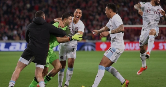 Lille 2-1 Aston Villa (3-4 on pens): Emi Martinez the hero as Villa win shoot-out to make Europa Conference League semis